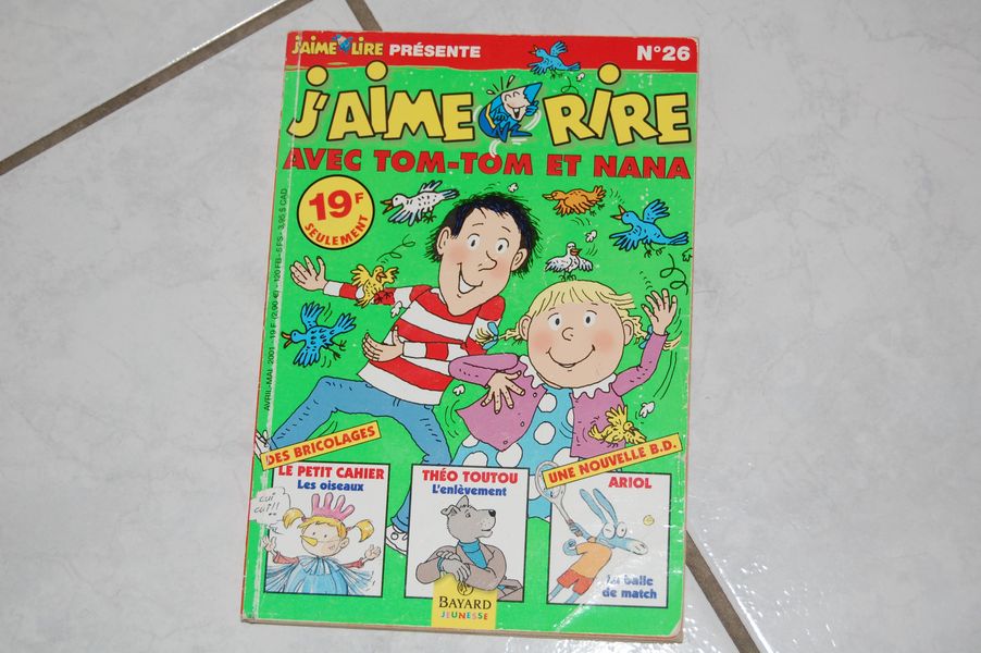 J Aime Lire Tom Tom Et Nana Livre TOM TOM et NANA n°26